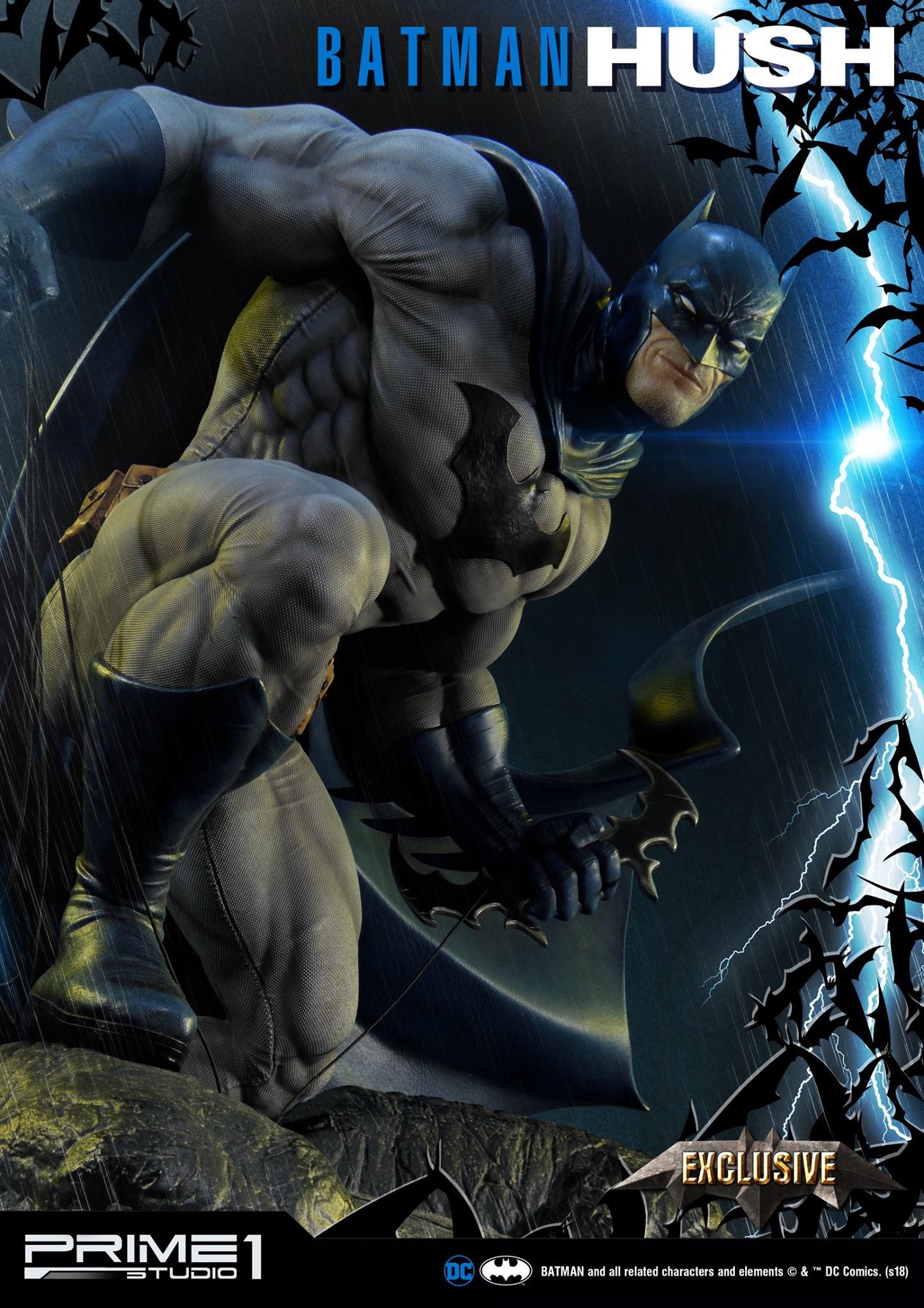 Batman: Hush - Batman - Museum Masterline Series  (MMDCBH-01) - 1/3 - Hush (Prime 1 Studio) photo 17