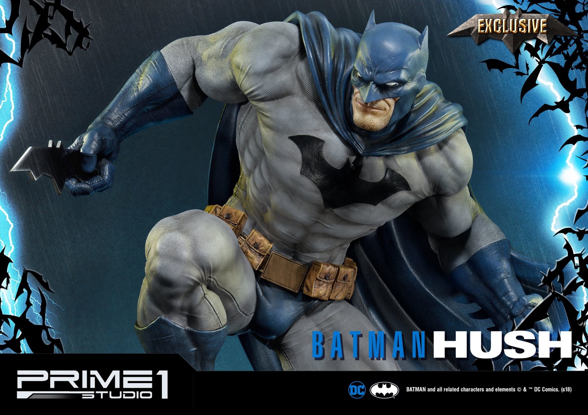 Batman: Hush - Batman - Museum Masterline Series  (MMDCBH-01) - 1/3 - Hush (Prime 1 Studio) photo 18