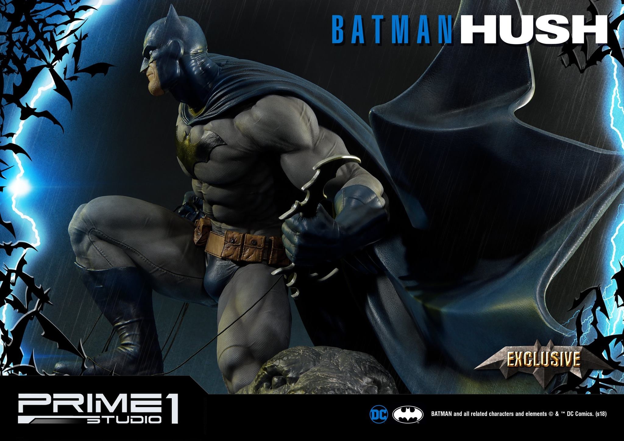 Batman: Hush - Batman - Museum Masterline Series  (MMDCBH-01) - 1/3 - Hush (Prime 1 Studio) photo 20