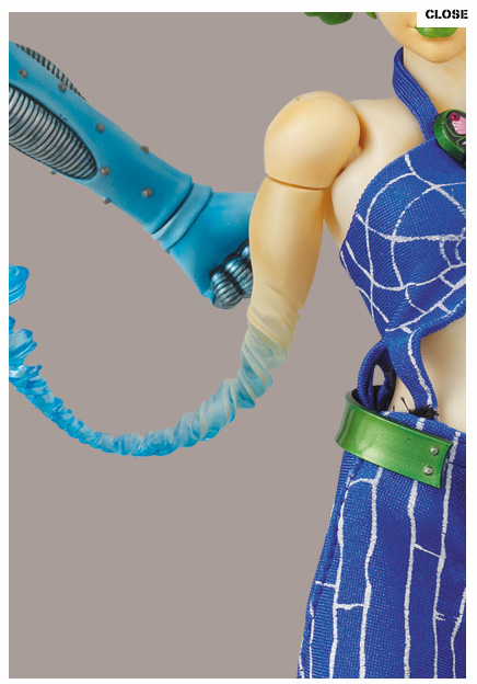 Jojo no Kimyou na Bouken - Stone Ocean - Jolyne Cujoh - Real Action Heroes (#508) - 1/6 (Medicom Toy) photo 8