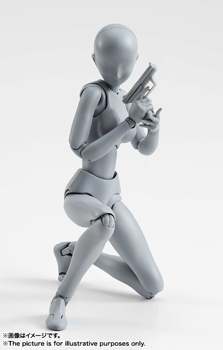 S.H.Figuarts - Body-chan - DX Set, Gray Color Ver. (Bandai) photo 2