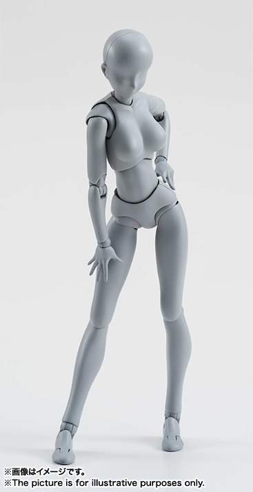 S.H.Figuarts - Body-chan - DX Set, Gray Color Ver. (Bandai) photo 4
