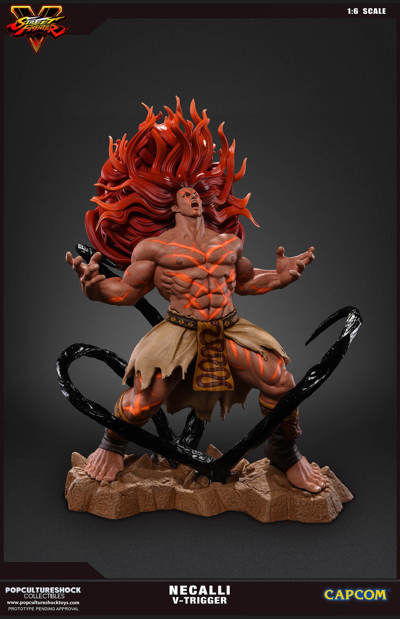 Street Fighter V - Necalli - V-Trigger Statue - 1/6 (Premium Collectibles Studio) photo 2