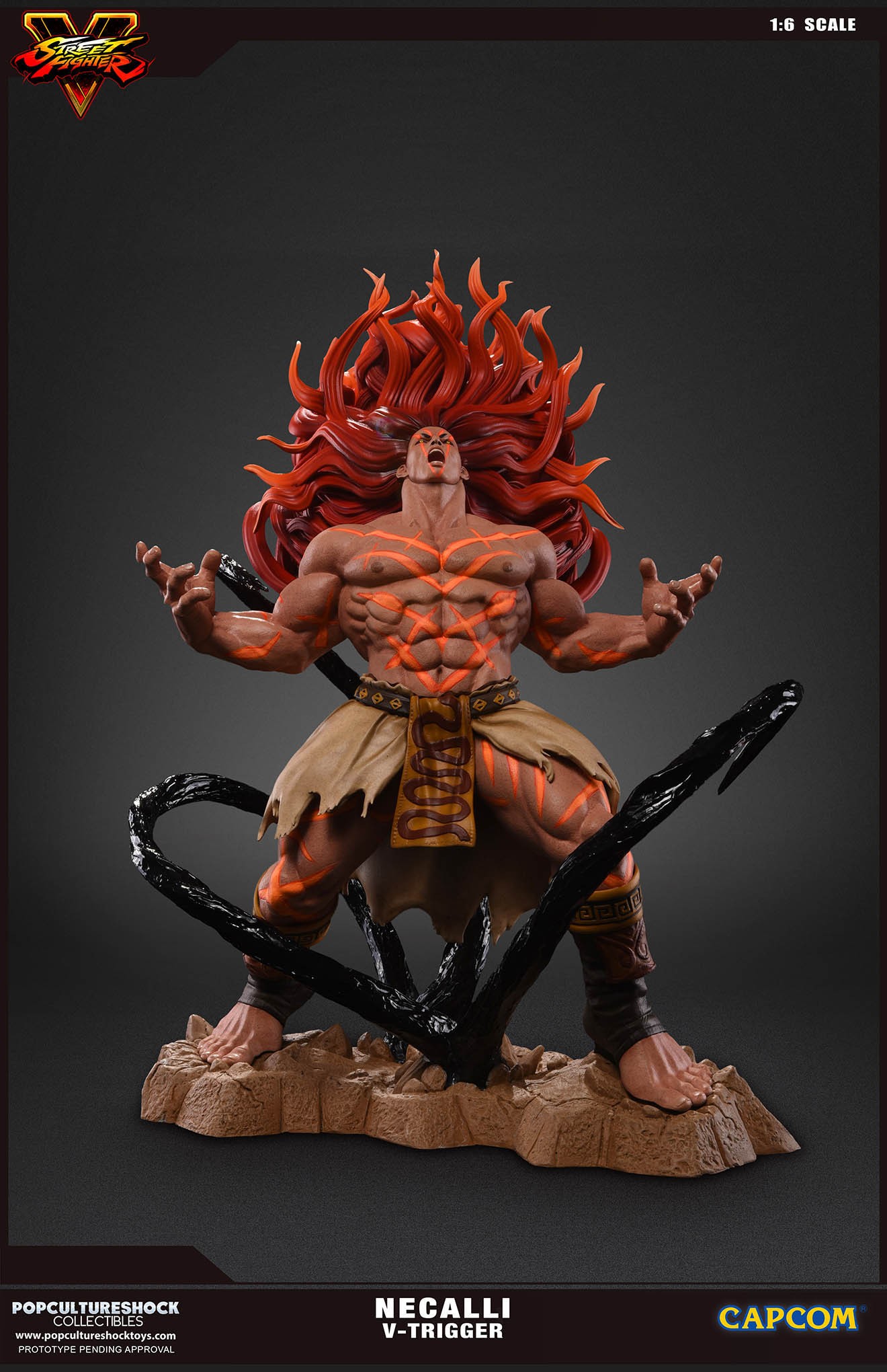 Street Fighter V - Necalli - V-Trigger Statue - 1/6 (Premium Collectibles Studio) photo 8