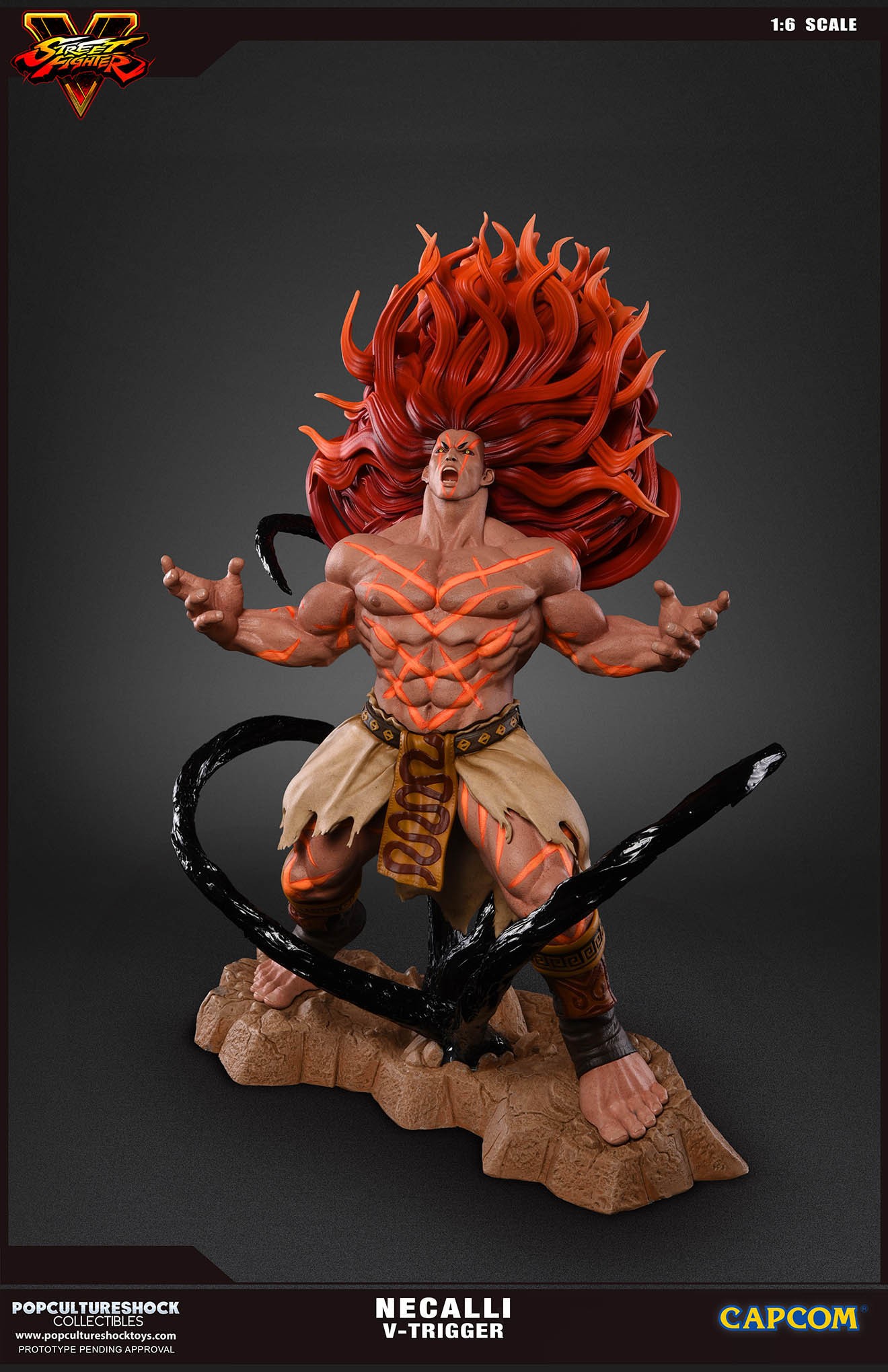 Street Fighter V - Necalli - V-Trigger Statue - 1/6 (Premium Collectibles Studio) photo 12