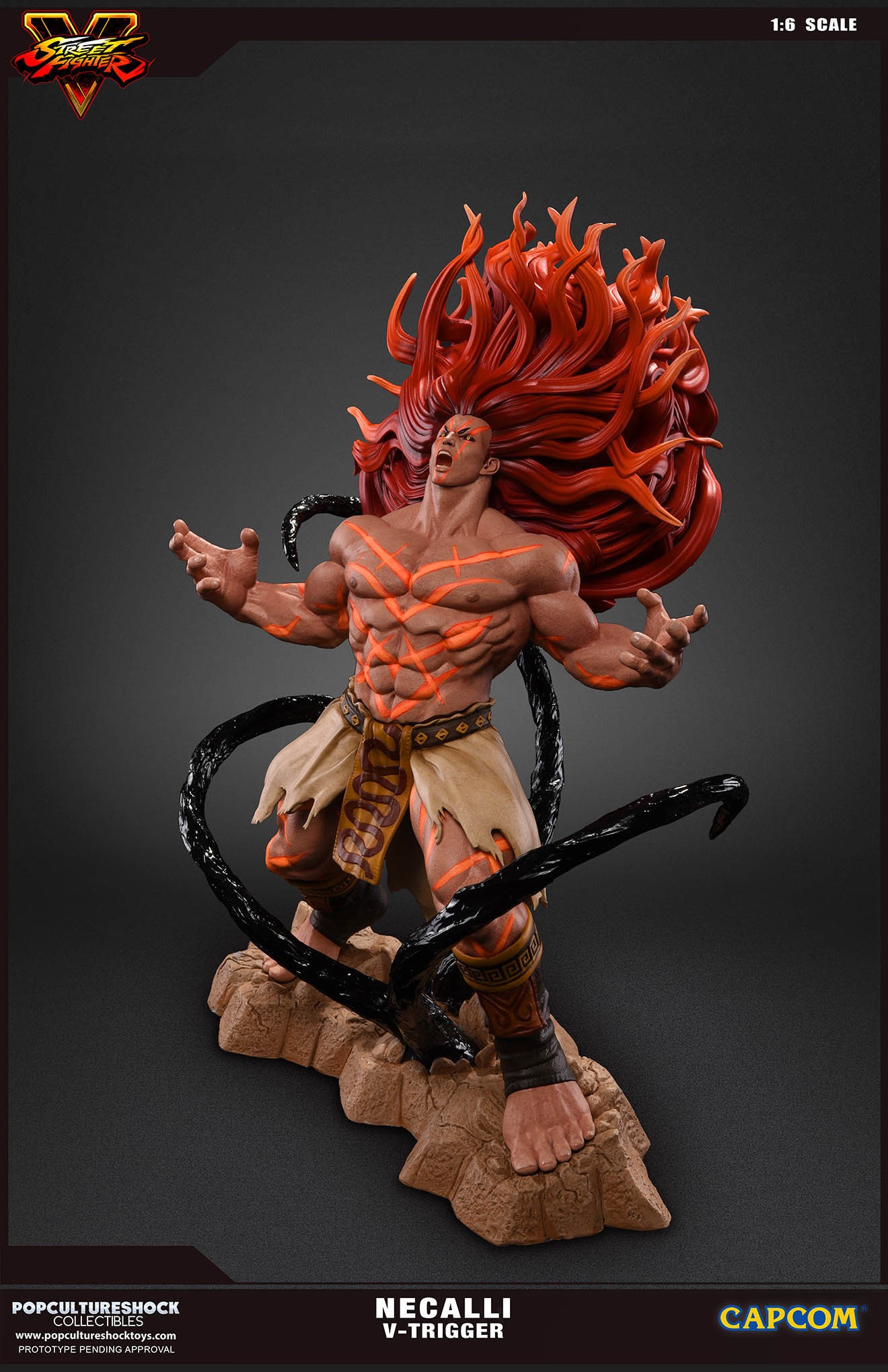 Street Fighter V - Necalli - V-Trigger Statue - 1/6 (Premium Collectibles Studio) photo 20