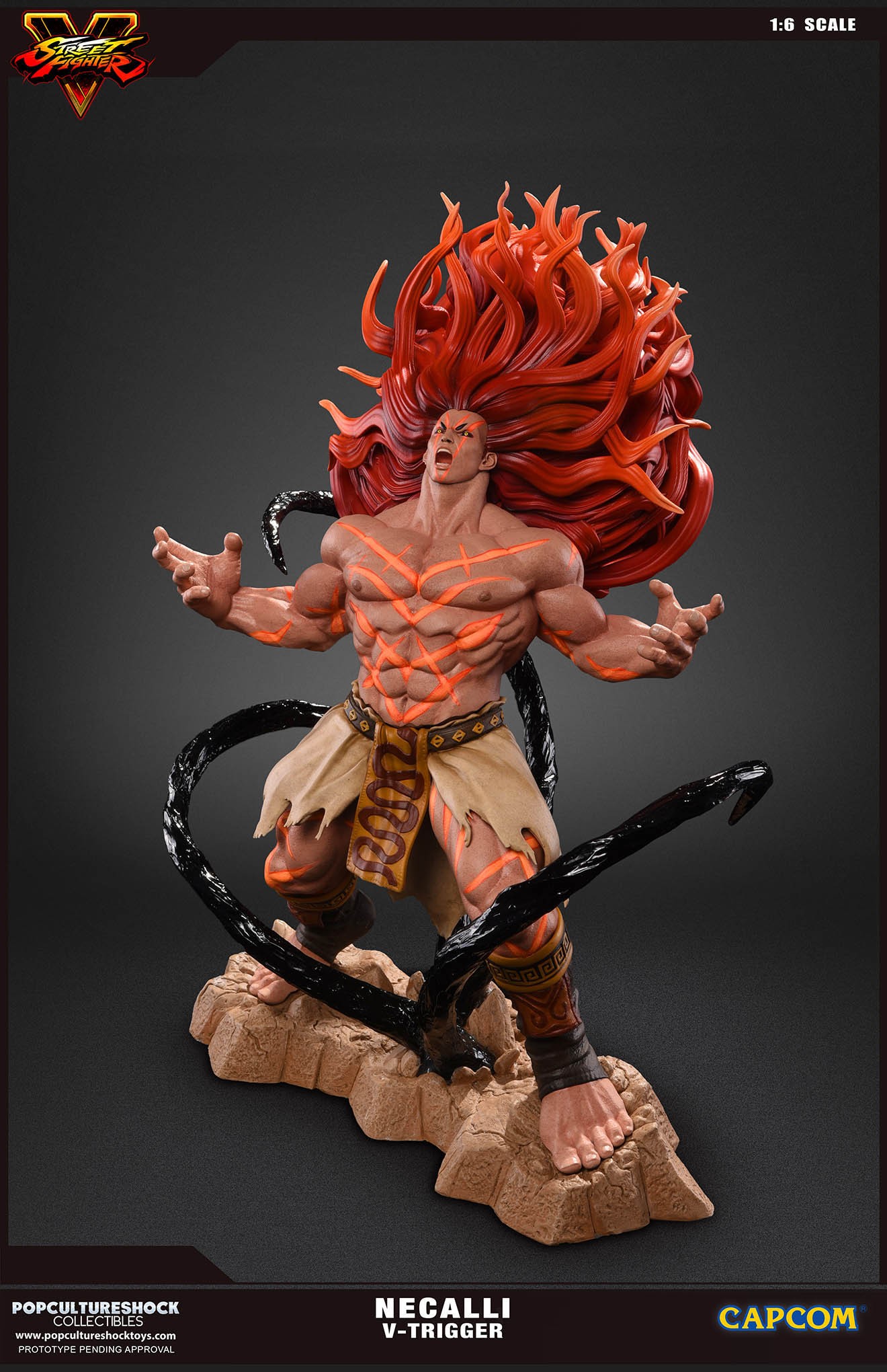 Street Fighter V - Necalli - V-Trigger Statue - 1/6 (Premium Collectibles Studio) photo 21