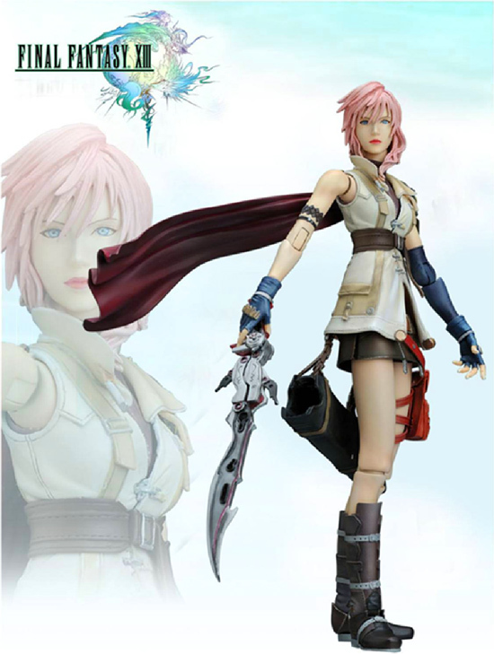 Final Fantasy XIII - Lightning - Play Arts Kai - Play Arts 改 -Kai- (Square Enix) photo 7