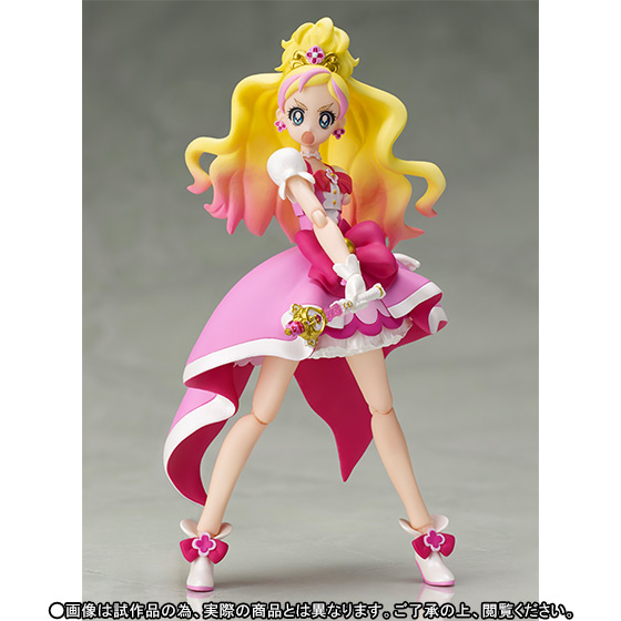 Go! Princess Precure - Cure Flora - Miss Shamour - S.H.Figuarts (Bandai) photo 3