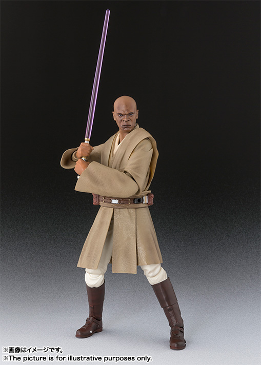 Star Wars: Episode II – Attack of the Clones - Mace Windu - S.H.Figuarts (Bandai) photo 5
