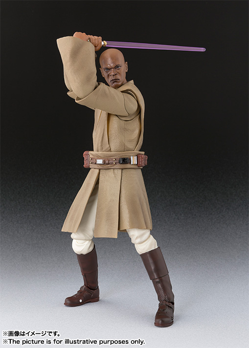 Star Wars: Episode II – Attack of the Clones - Mace Windu - S.H.Figuarts (Bandai) photo 6