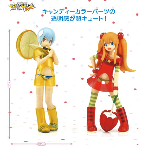 Shin Seiki Evangelion - Ayanami Rei - EX Figure - Fruits Punch feat.okama (SEGA) photo 2