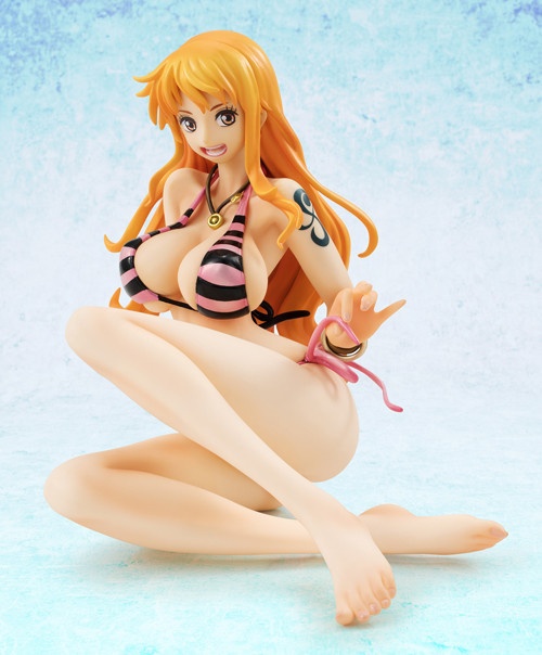 One Piece - Nami - Excellent Model - Portrait Of Pirates Limited Edition - 1/8 - Ver.BB_Pink (MegaHouse) photo 6