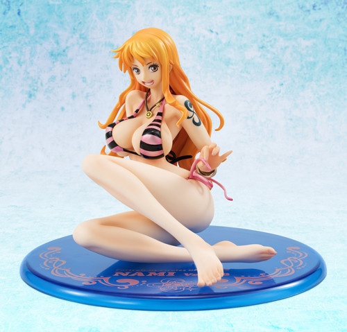One Piece - Nami - Excellent Model - Portrait Of Pirates Limited Edition - 1/8 - Ver.BB_Pink (MegaHouse) photo 8