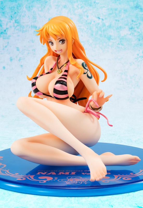 One Piece - Nami - Excellent Model - Portrait Of Pirates Limited Edition - 1/8 - Ver.BB_Pink (MegaHouse) photo 9