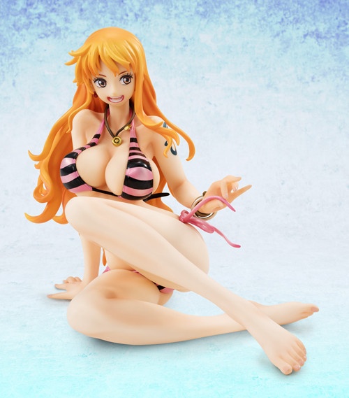 One Piece - Nami - Excellent Model - Portrait Of Pirates Limited Edition - 1/8 - Ver.BB_Pink (MegaHouse) photo 10