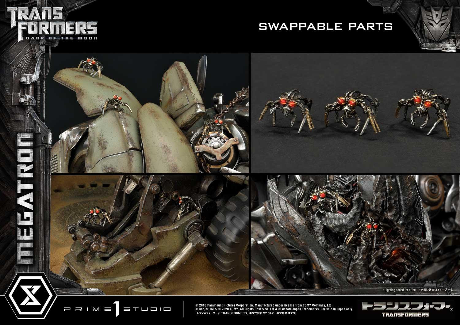 Transformers: Dark of the Moon - Megatron - Scalpel - Museum Masterline Series  (MMTFM-29) (Prime 1 Studio) photo 70