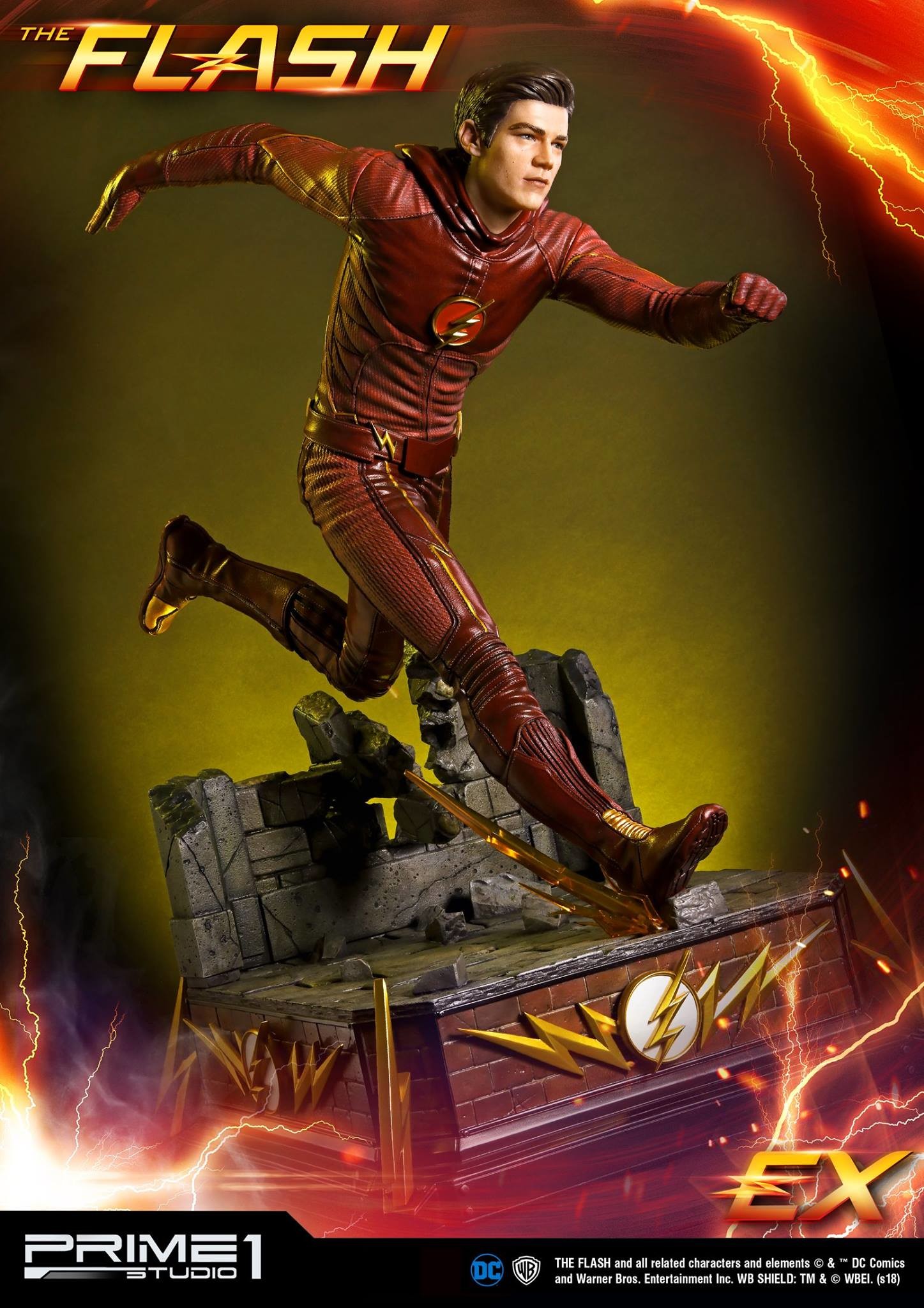 The Flash (TV 2014) - Barry Allen - Flash - Museum Masterline Series (MMDCTV-01) - 1/3 (Prime 1 Studio) photo 12