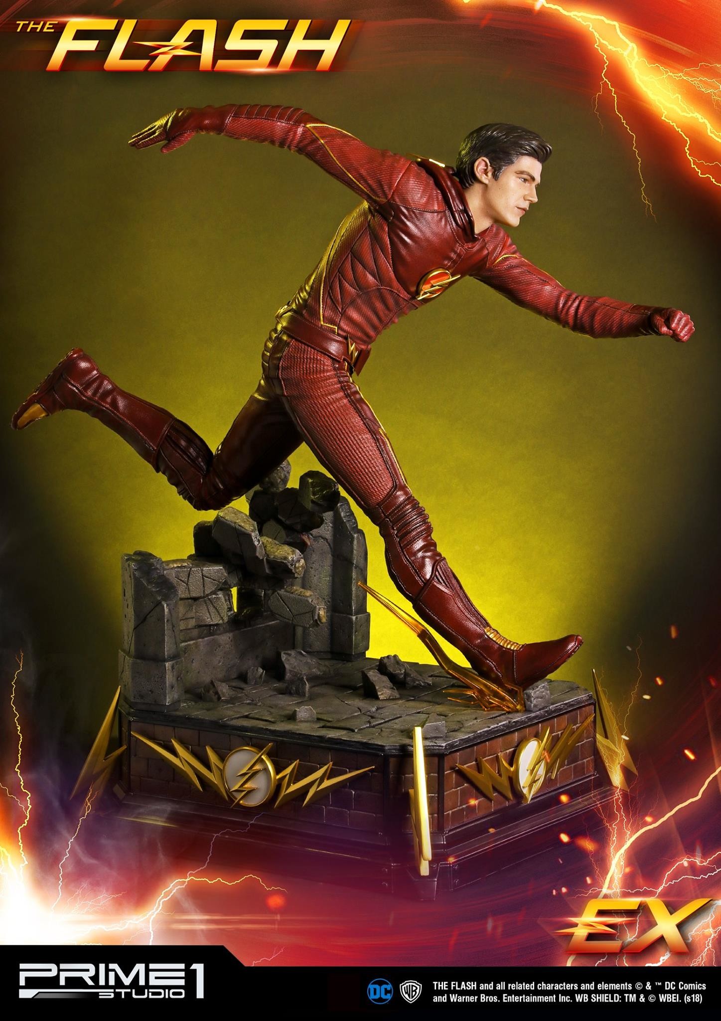 The Flash (TV 2014) - Barry Allen - Flash - Museum Masterline Series (MMDCTV-01) - 1/3 (Prime 1 Studio) photo 15