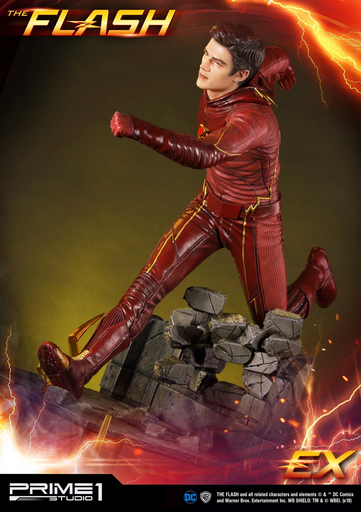 The Flash (TV 2014) - Barry Allen - Flash - Museum Masterline Series (MMDCTV-01) - 1/3 (Prime 1 Studio) photo 19