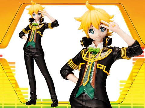 Hatsune Miku -Project DIVA- Arcade Future Tone - Kagamine Len - SPM Figure - Reciever (SEGA) photo 3