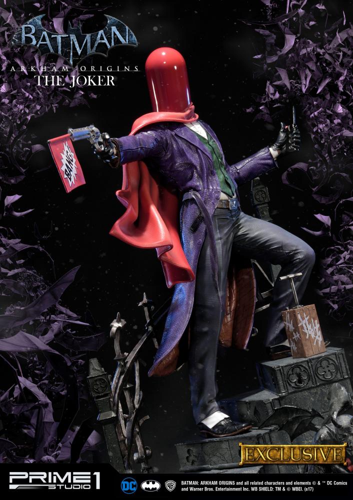 Batman: Arkham Origins - Joker - Museum Masterline Series  (MMDC-21) - 1/3 (Prime 1 Studio) photo 3