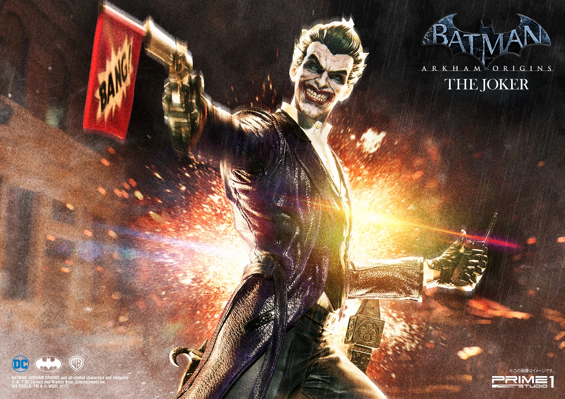 Batman: Arkham Origins - Joker - Museum Masterline Series  (MMDC-21) - 1/3 (Prime 1 Studio) photo 4