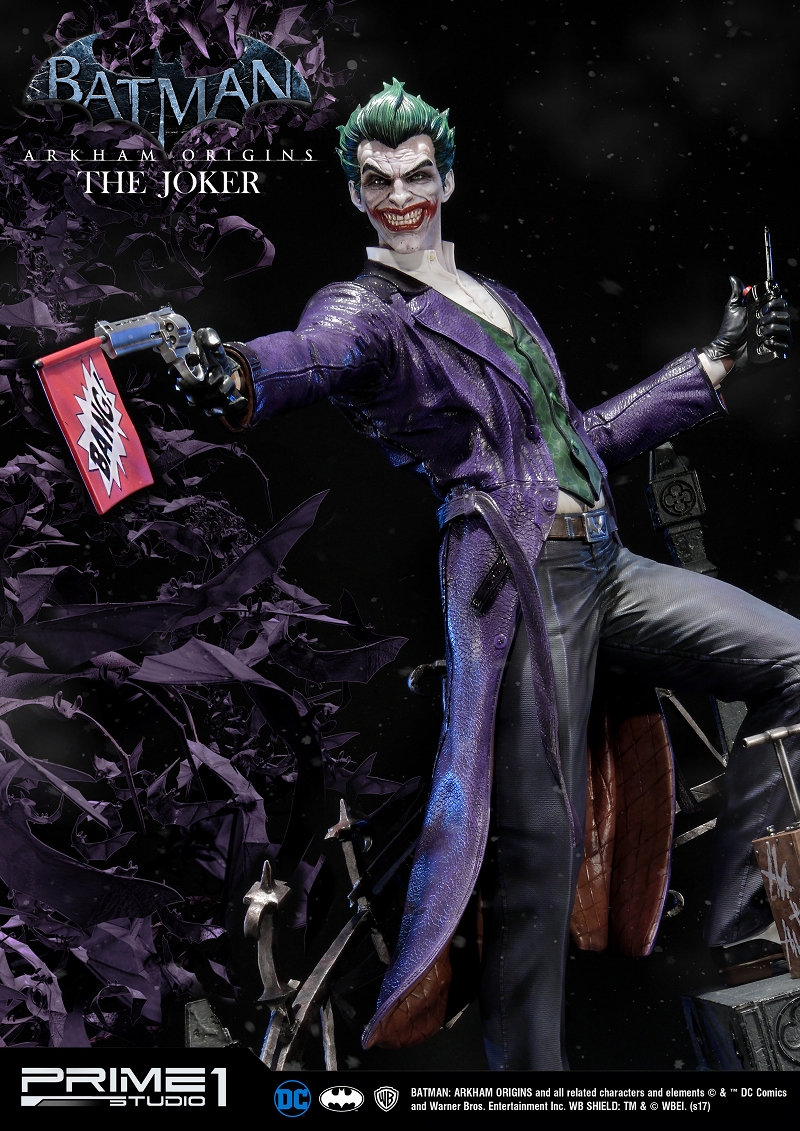 Batman: Arkham Origins - Joker - Museum Masterline Series  (MMDC-21) - 1/3 (Prime 1 Studio) photo 6