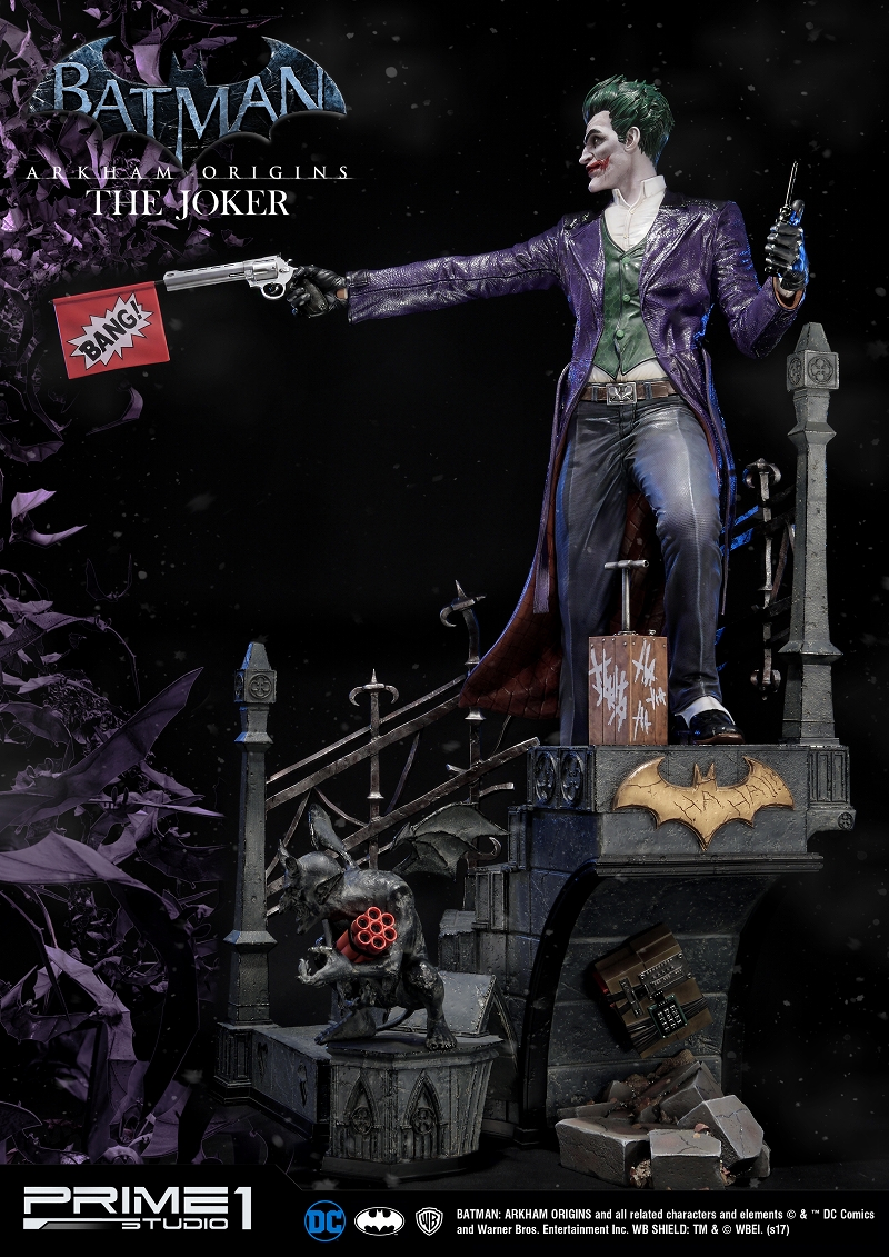 Batman: Arkham Origins - Joker - Museum Masterline Series  (MMDC-21) - 1/3 (Prime 1 Studio) photo 7