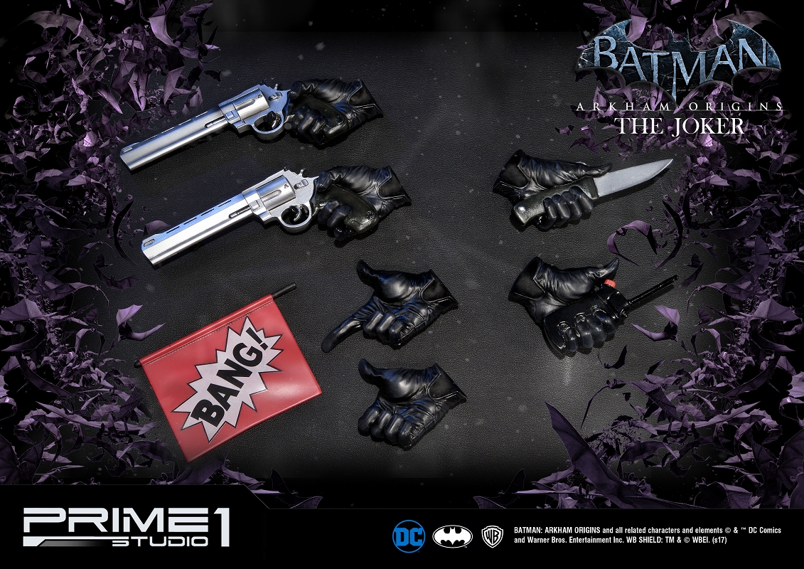 Batman: Arkham Origins - Joker - Museum Masterline Series  (MMDC-21) - 1/3 (Prime 1 Studio) photo 8