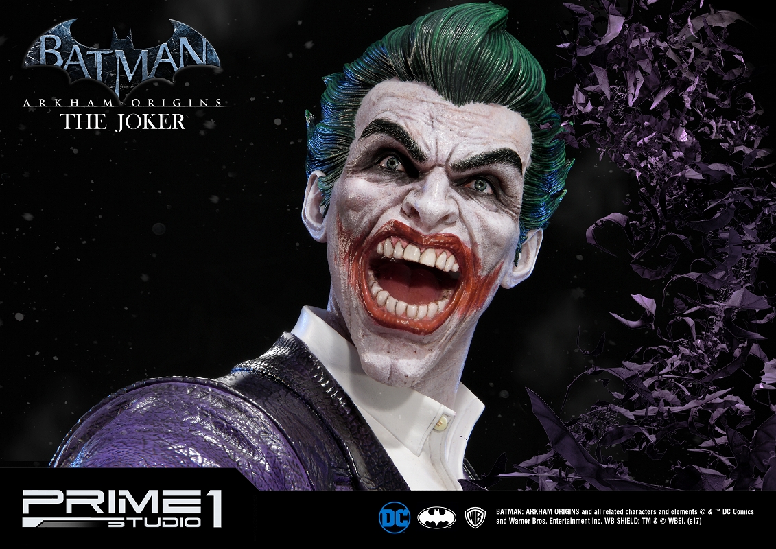 Batman: Arkham Origins - Joker - Museum Masterline Series  (MMDC-21) - 1/3 (Prime 1 Studio) photo 9