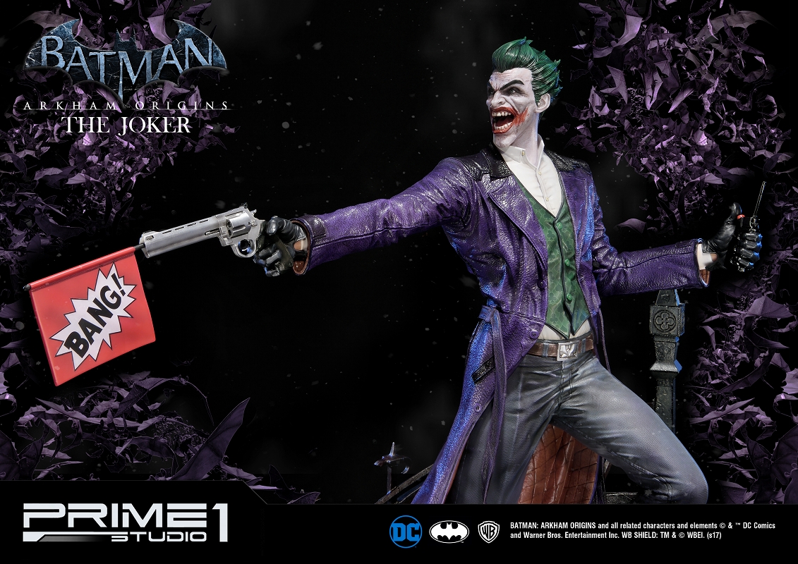 Batman: Arkham Origins - Joker - Museum Masterline Series  (MMDC-21) - 1/3 (Prime 1 Studio) photo 10