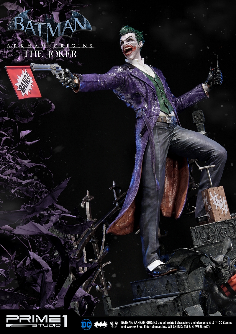 Batman: Arkham Origins - Joker - Museum Masterline Series  (MMDC-21) - 1/3 (Prime 1 Studio) photo 11