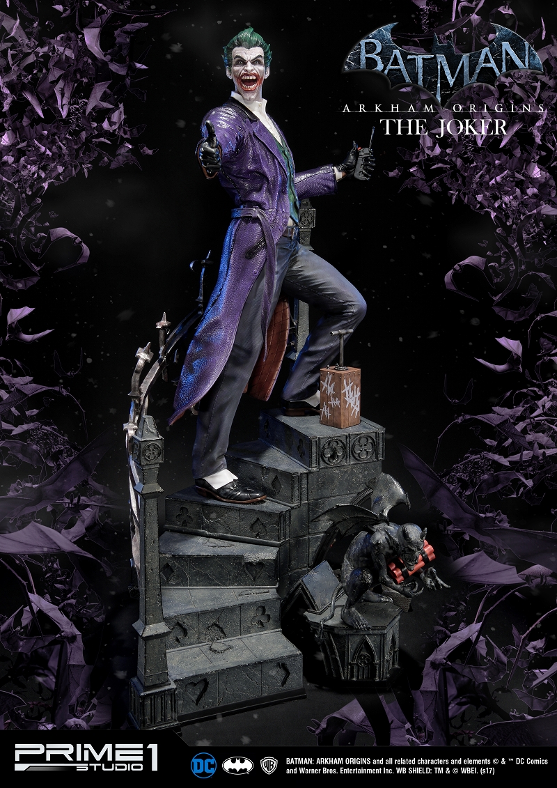 Batman: Arkham Origins - Joker - Museum Masterline Series  (MMDC-21) - 1/3 (Prime 1 Studio) photo 12