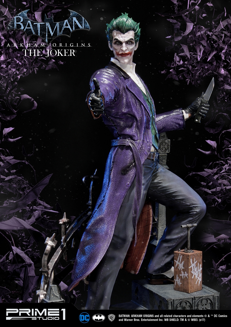 Batman: Arkham Origins - Joker - Museum Masterline Series  (MMDC-21) - 1/3 (Prime 1 Studio) photo 14
