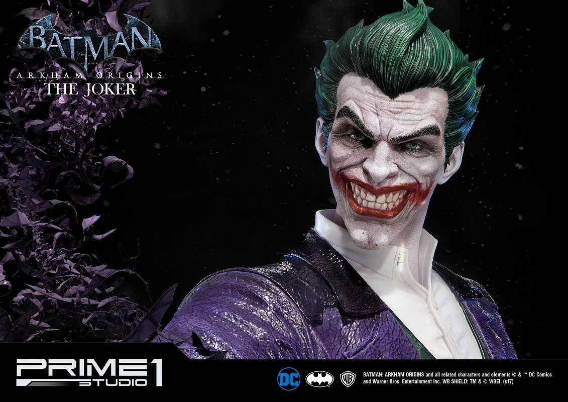 Batman: Arkham Origins - Joker - Museum Masterline Series  (MMDC-21) - 1/3 (Prime 1 Studio) photo 16