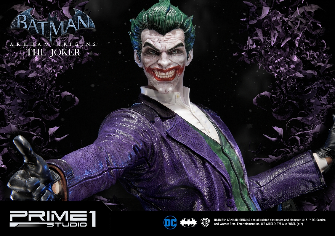 Batman: Arkham Origins - Joker - Museum Masterline Series  (MMDC-21) - 1/3 (Prime 1 Studio) photo 17