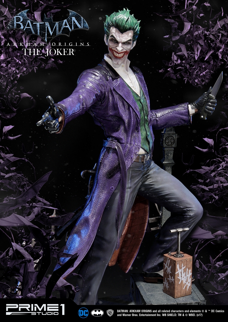 Batman: Arkham Origins - Joker - Museum Masterline Series  (MMDC-21) - 1/3 (Prime 1 Studio) photo 18