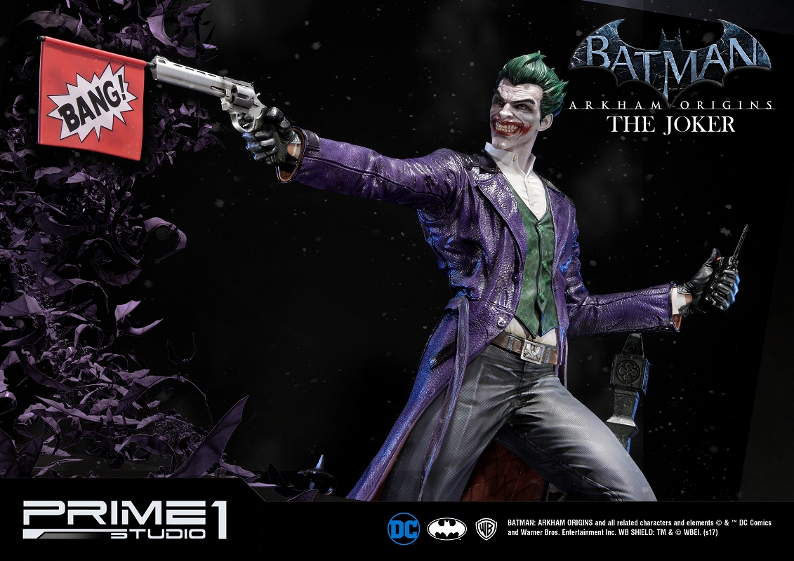 Batman: Arkham Origins - Joker - Museum Masterline Series  (MMDC-21) - 1/3 (Prime 1 Studio) photo 19