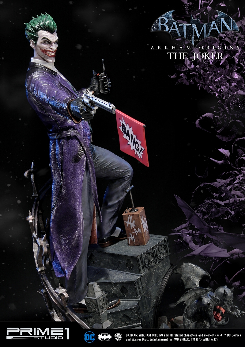 Batman: Arkham Origins - Joker - Museum Masterline Series  (MMDC-21) - 1/3 (Prime 1 Studio) photo 20