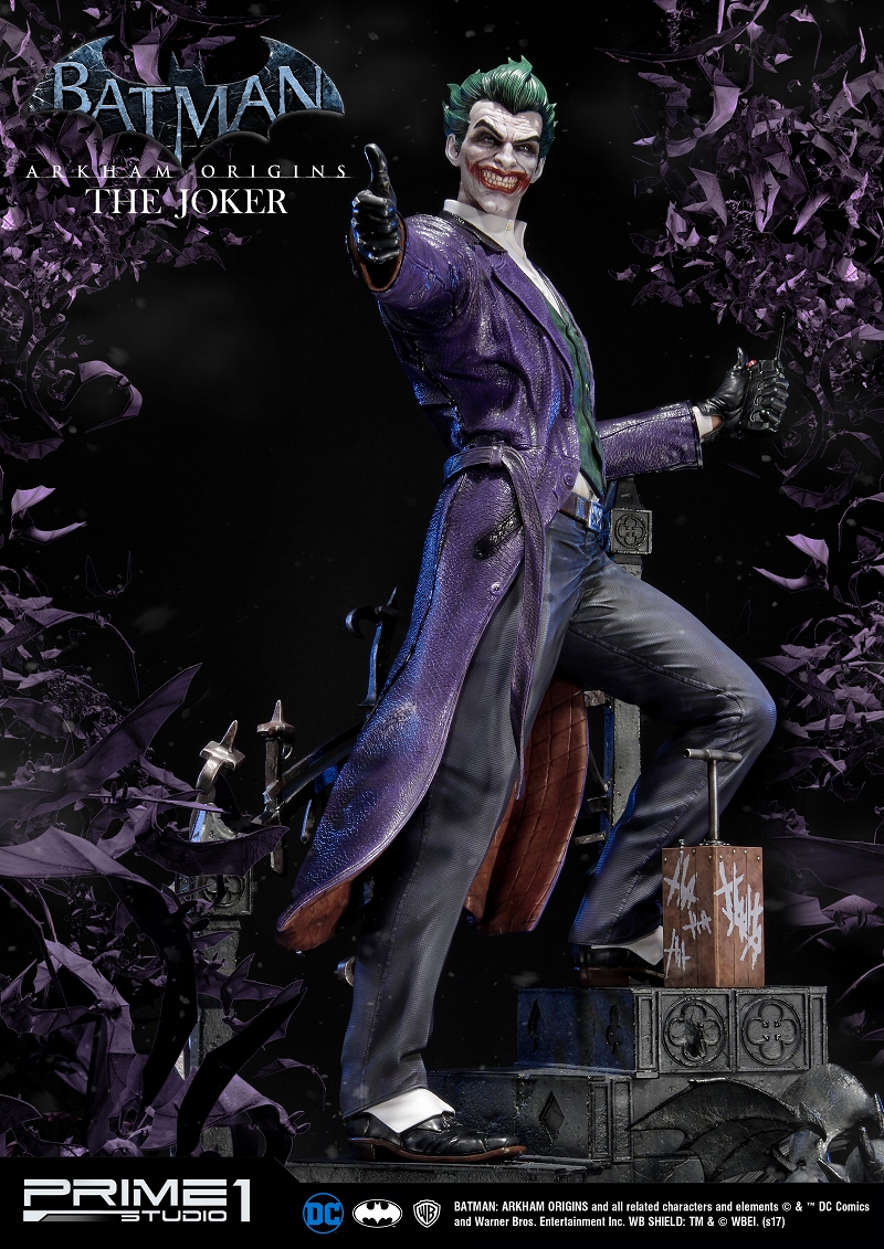 Batman: Arkham Origins - Joker - Museum Masterline Series  (MMDC-21) - 1/3 (Prime 1 Studio) photo 21