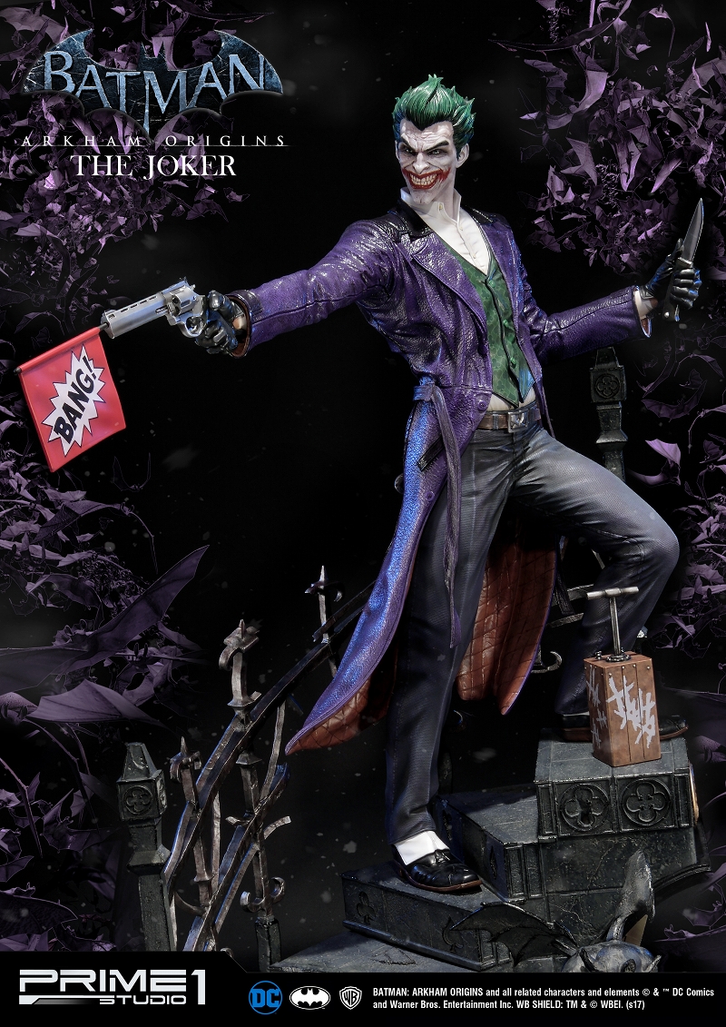 Batman: Arkham Origins - Joker - Museum Masterline Series  (MMDC-21) - 1/3 (Prime 1 Studio) photo 22