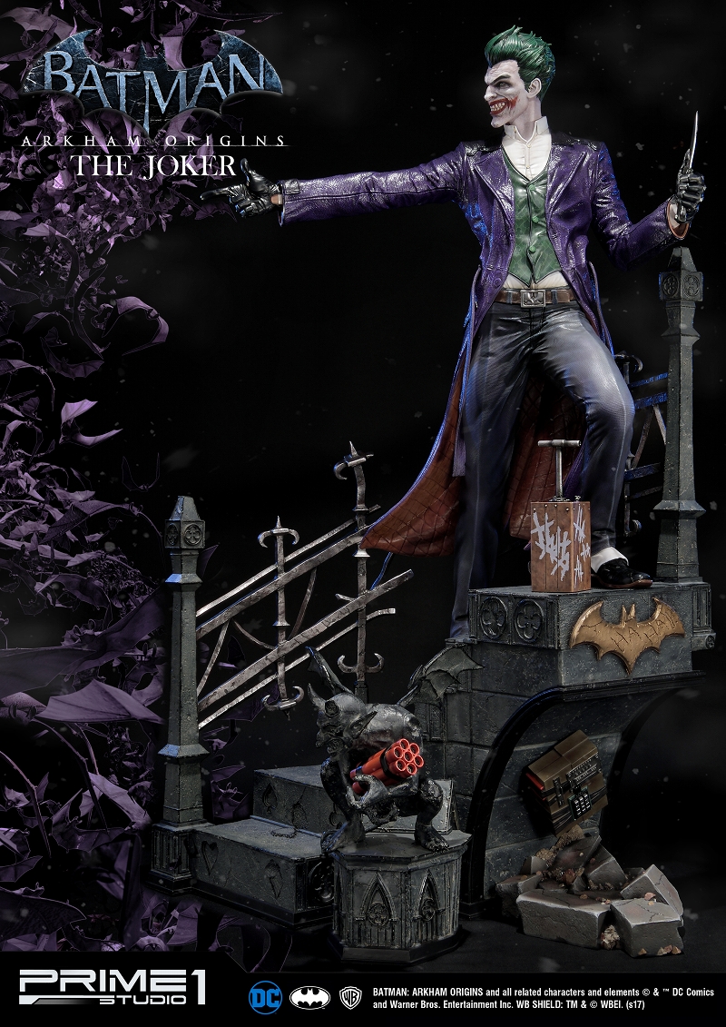 Batman: Arkham Origins - Joker - Museum Masterline Series  (MMDC-21) - 1/3 (Prime 1 Studio) photo 23