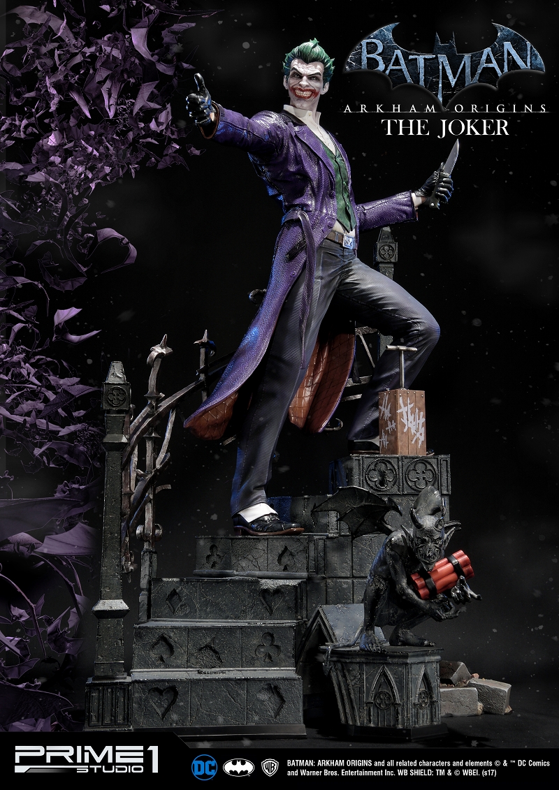Batman: Arkham Origins - Joker - Museum Masterline Series  (MMDC-21) - 1/3 (Prime 1 Studio) photo 24