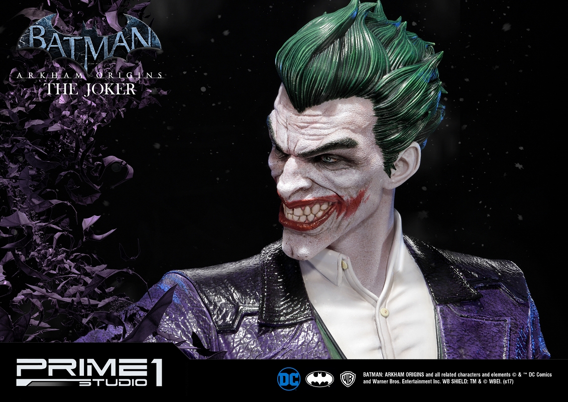 Batman: Arkham Origins - Joker - Museum Masterline Series  (MMDC-21) - 1/3 (Prime 1 Studio) photo 25