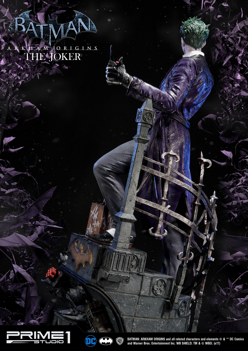 Batman: Arkham Origins - Joker - Museum Masterline Series  (MMDC-21) - 1/3 (Prime 1 Studio) photo 29