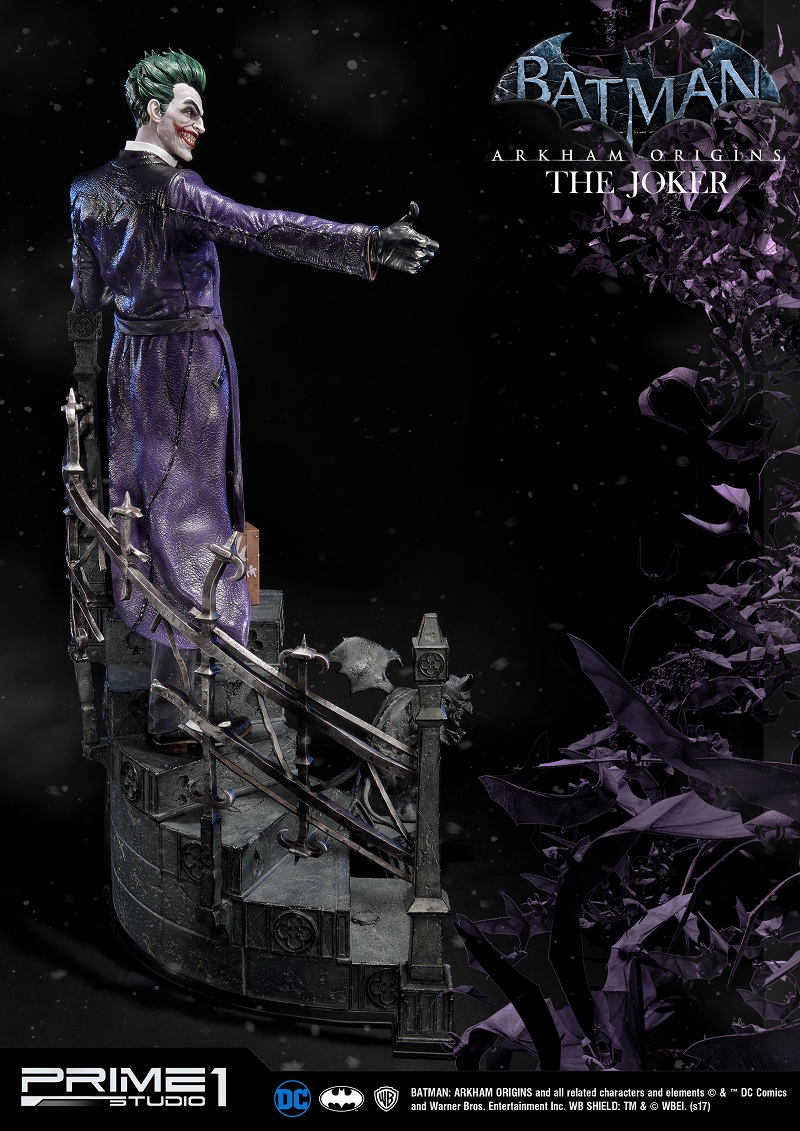 Batman: Arkham Origins - Joker - Museum Masterline Series  (MMDC-21) - 1/3 (Prime 1 Studio) photo 30