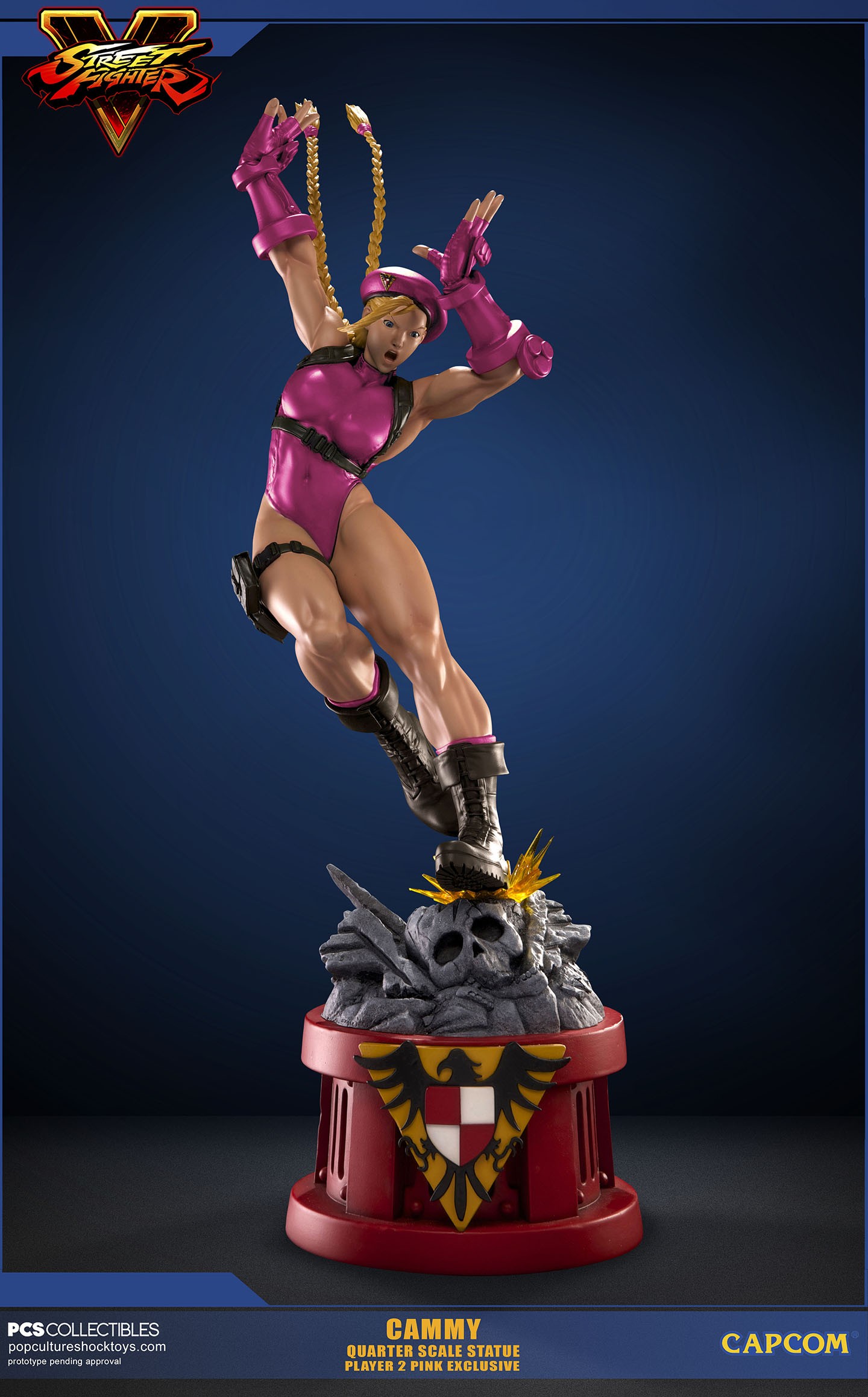 Street Fighter V - Cammy - Street Fighter Ultra - 1/4 - PCS Exclusive, Player 2 (Premium Collectibles Studio)