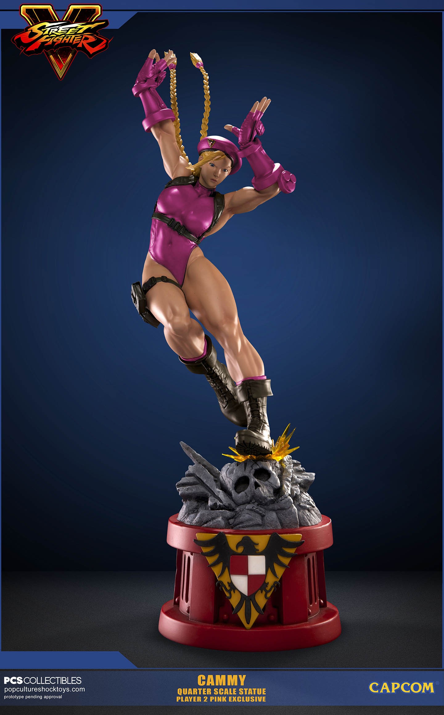 Street Fighter V - Cammy - Street Fighter Ultra - 1/4 - PCS Exclusive, Player 2 (Premium Collectibles Studio) photo 2