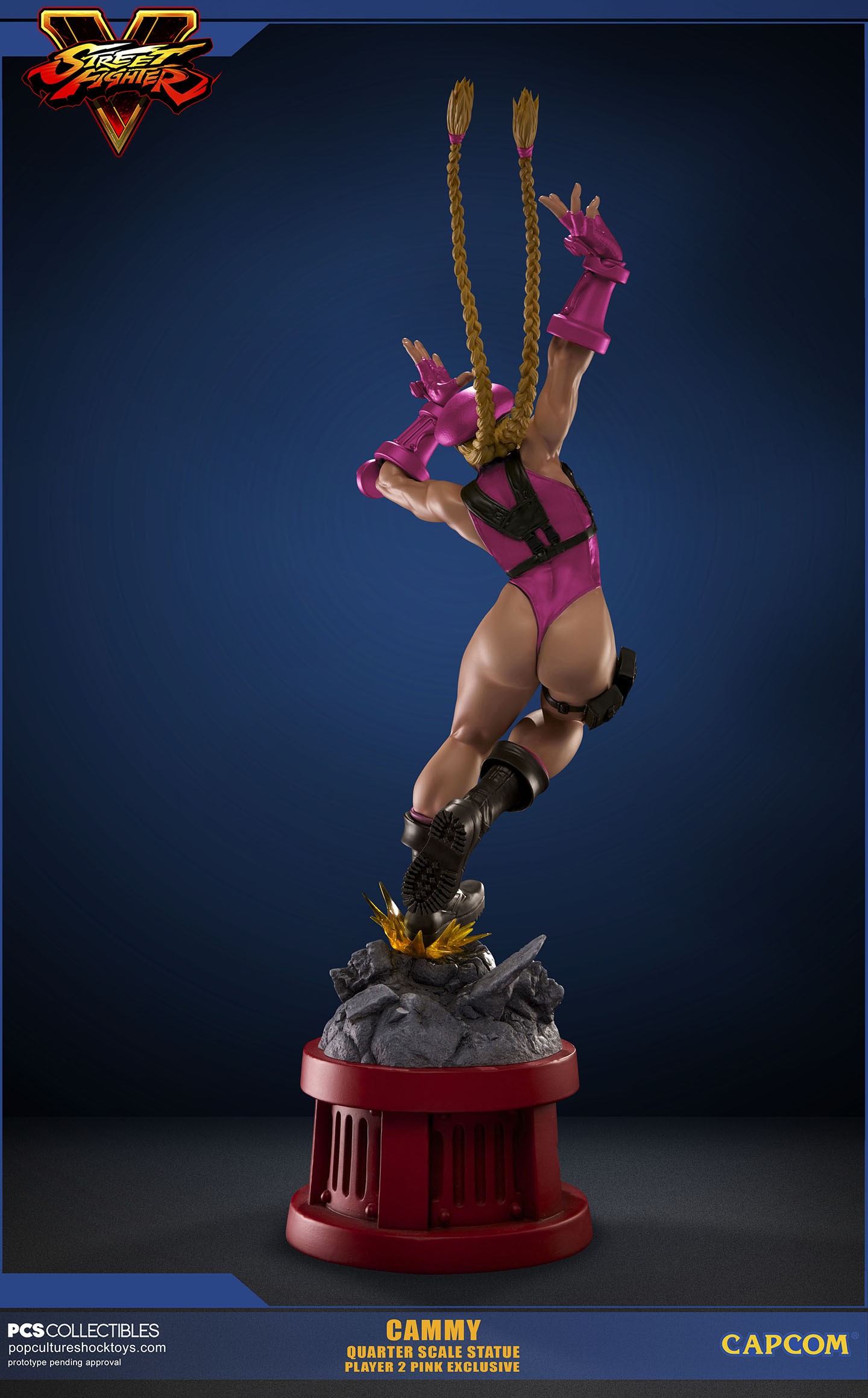 Street Fighter V - Cammy - Street Fighter Ultra - 1/4 - PCS Exclusive, Player 2 (Premium Collectibles Studio) photo 3